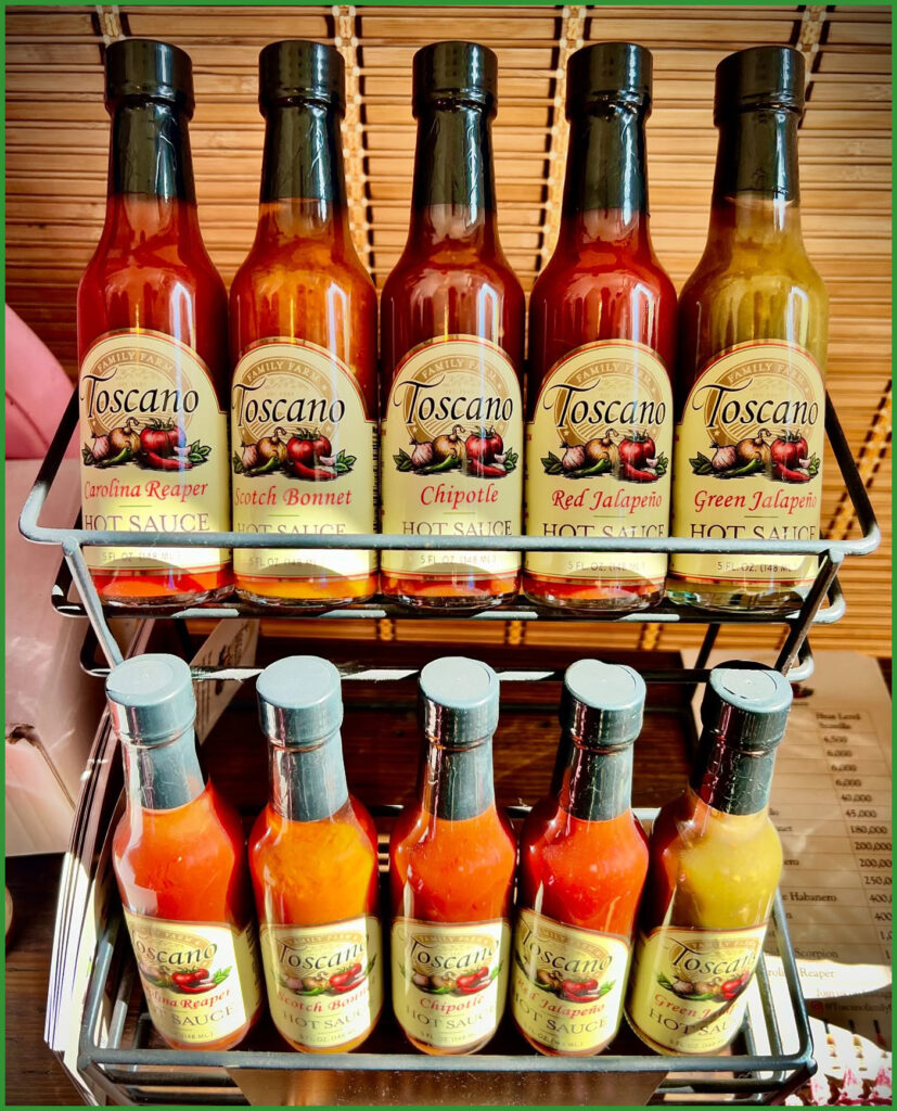 Toscano Hot Sauces